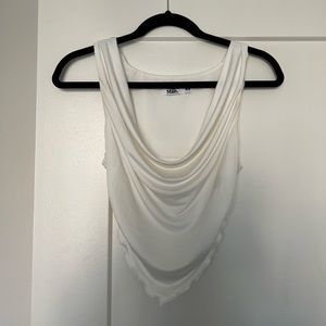 Tiger Mist Eileen Top in White
